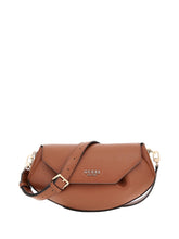 GUESS 2 USCITA Borsa a Tracolla Guess Amorette Flap - Marrone Cognac